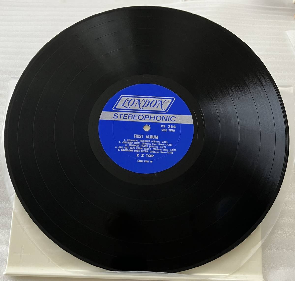 ZZ TOP FIRST ALBUM / ZZトップ ファースト・アルバム PS-584　 中古 _画像6