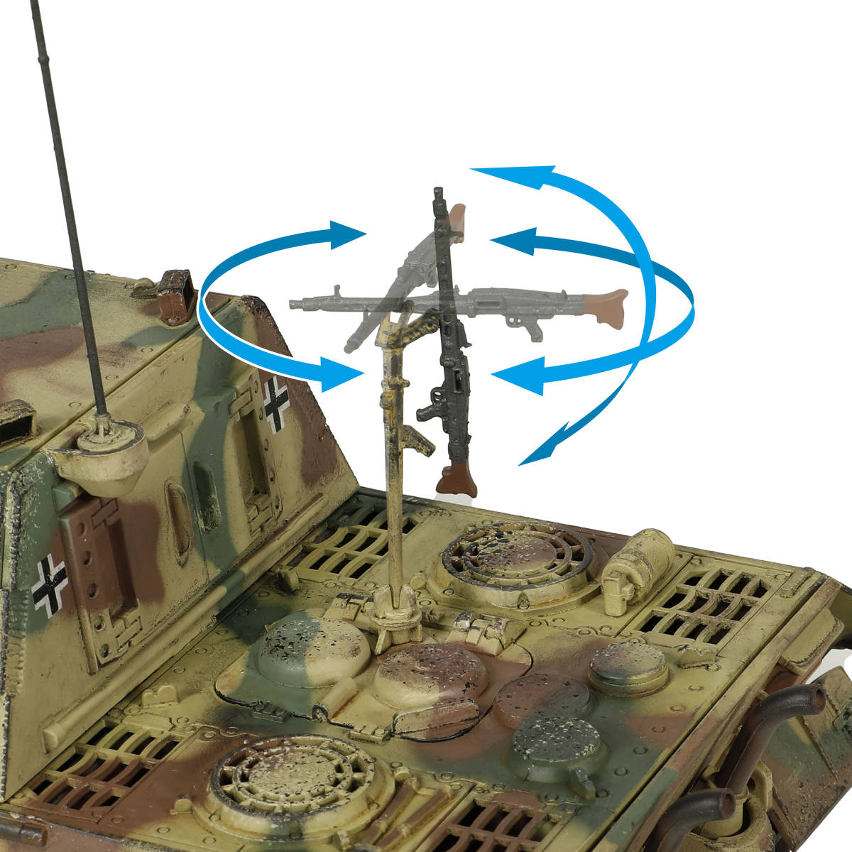 ウォルターソンズジャパン公式アウトレット【1:32 55702 ドイツ軍駆逐戦車ヤークトティーガー(ポルシェサスペンション)】220914 4