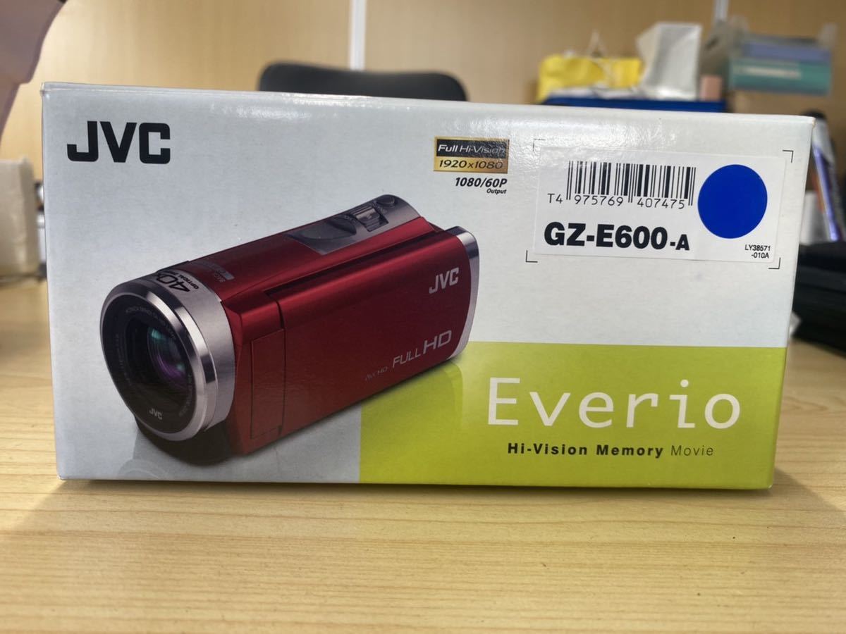 JVC gz-e600-r ビデオカメラ バッテリー3個付き 驚きの価格 www