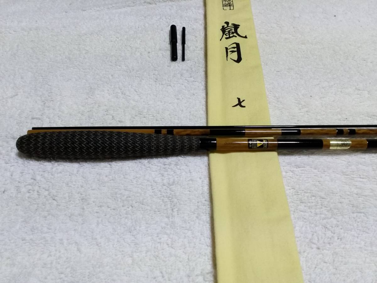へら竿 SHIMANシマノ 朱紋峰 嵐月 7尺-