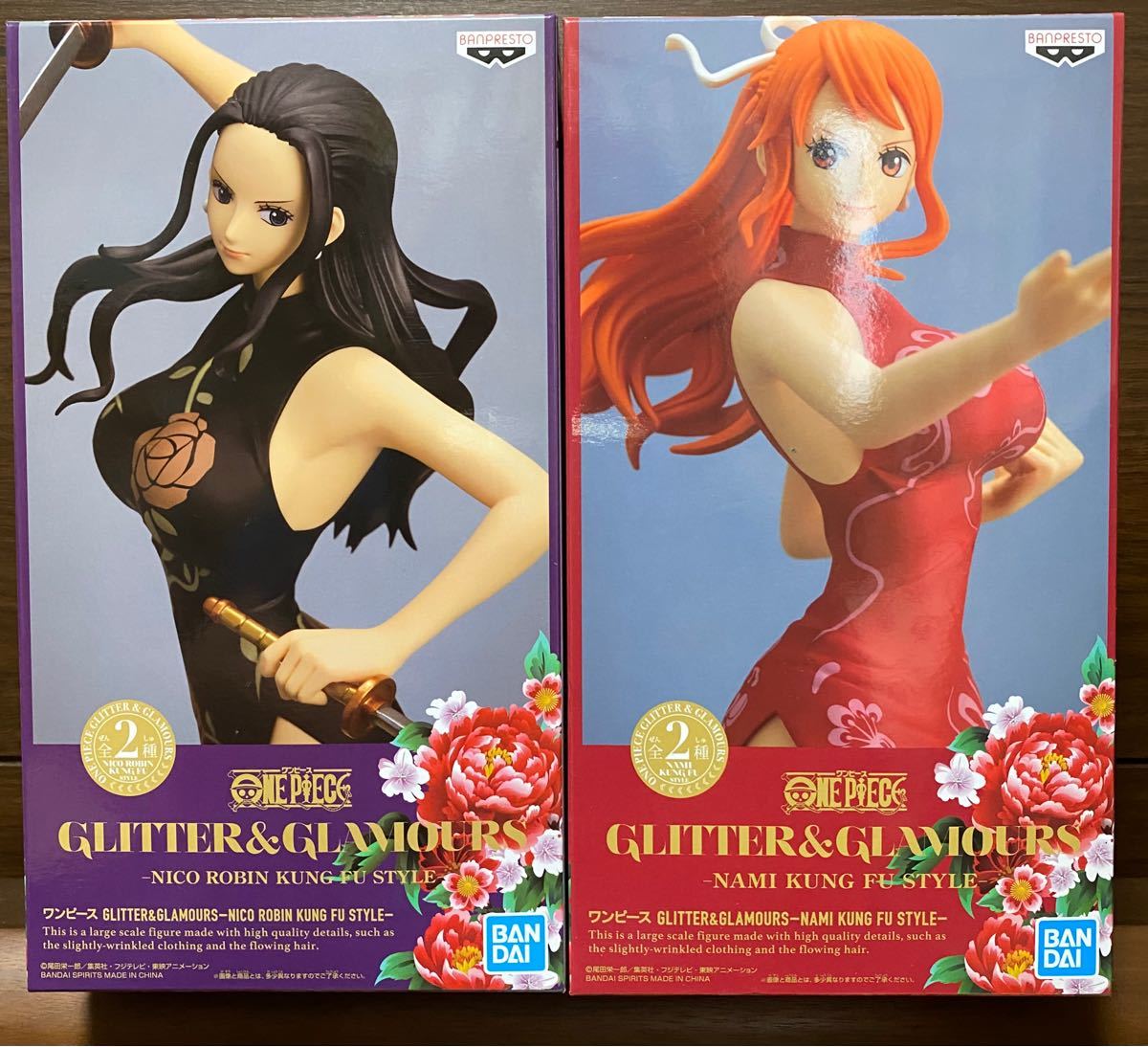 ONE PIECE GLITTER&GLAMOURS ナミ　ニコロビン フィギュア