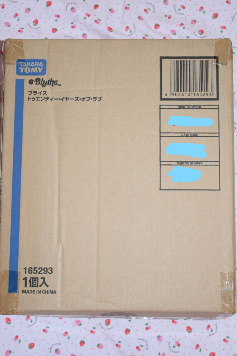トゥエンティー・イヤーズ・オブ・ラブ Blythe ネオブライス CWC限定20