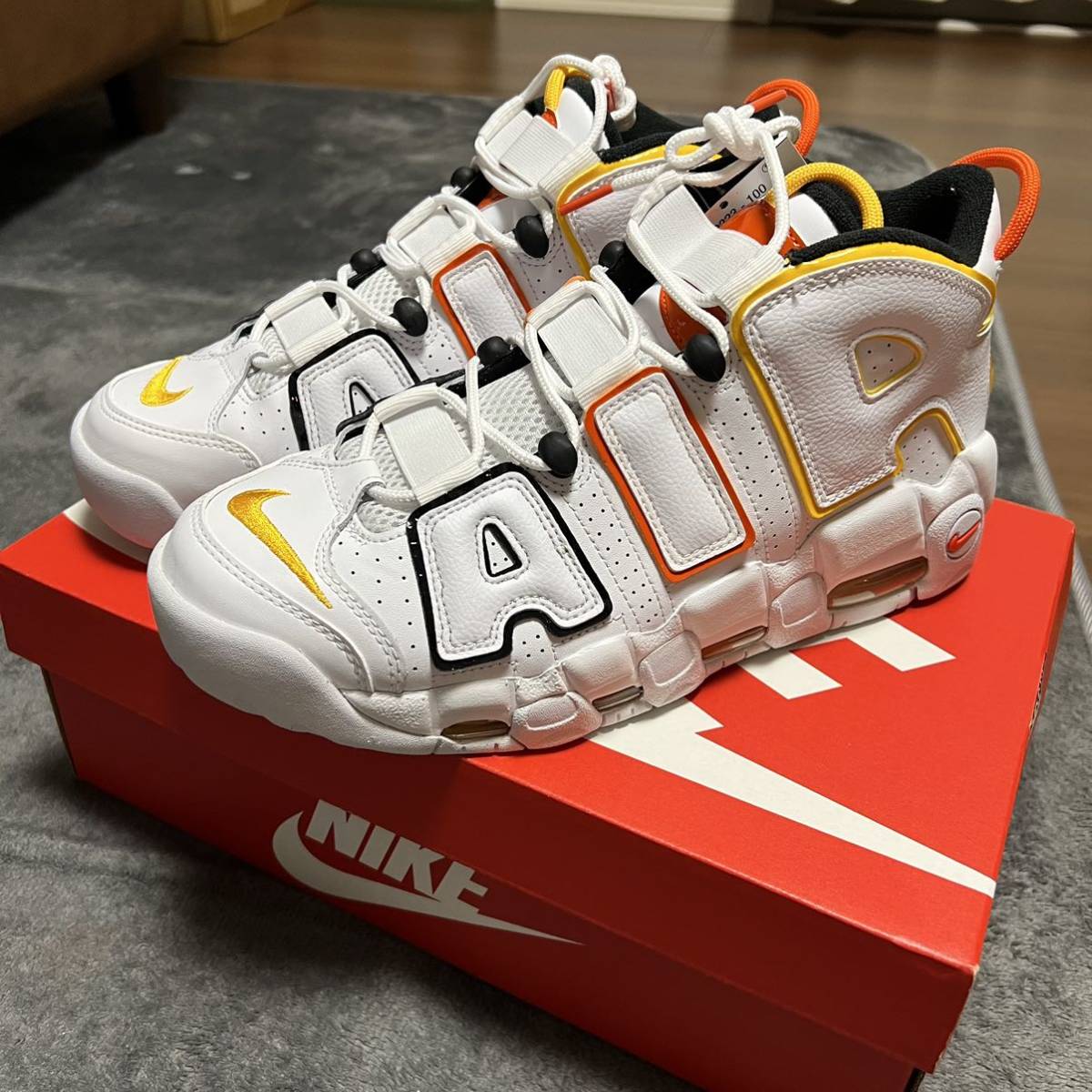 ヤフオク! - NIKE MORE UPTEMPO モアテン ナイキエアモ...