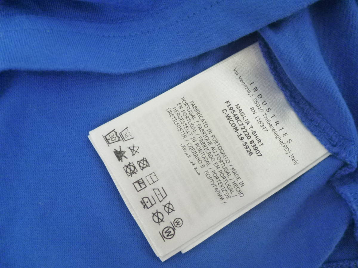 美品 MONCLER モンクレール ★キッズ　青　ブルー　半袖Tシャツ　滑らかな上質素材　モンクレールジャパン　 5（112㎝）_画像3