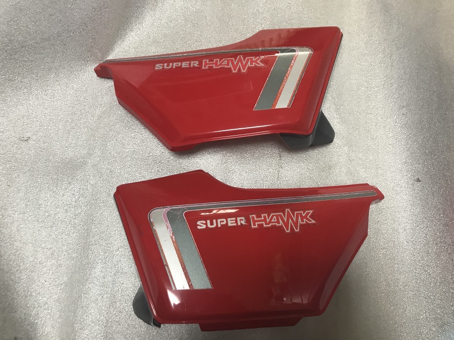 CB250N CB400N スーパーホーク 純正 サイドカ... - ヤフオク!