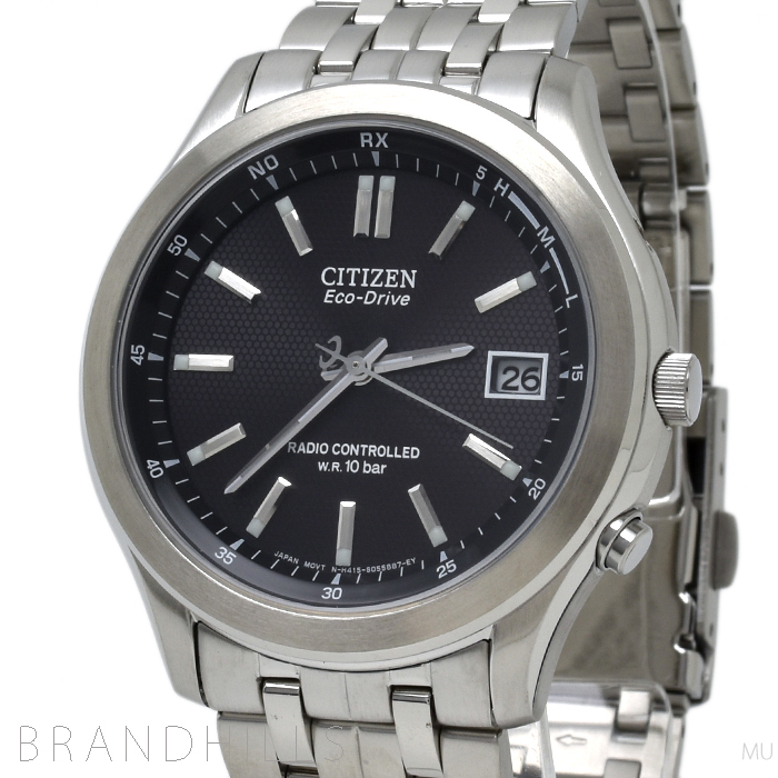 シチズン 腕時計 メンズ コレクション エコドライブ電波 SS ブラック文字盤 FRD59-2391 CITIZEN 新品