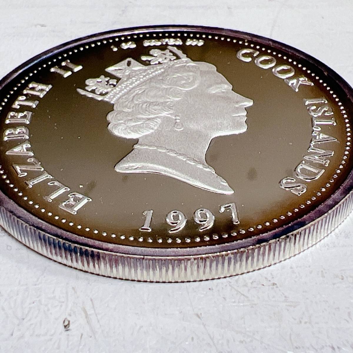 クック諸島 １ドル 銀貨 ダイアナ妃 追悼 1997年 コイン シルバー 999