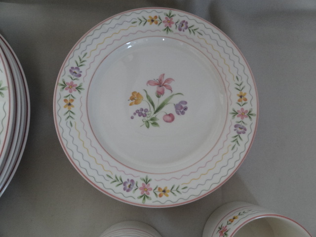 ●Dinnerware 洋食器 SEMI PORCELAIN 4人分 20点セット TM inter national 未使用●