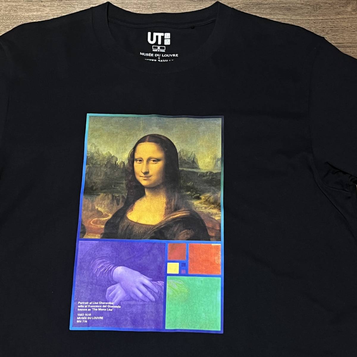 (ユニクロ) ピーター・サヴィル モナリザ ルーブル美術館 Tシャツ Peter Saville Mona Lisa shirt_画像2