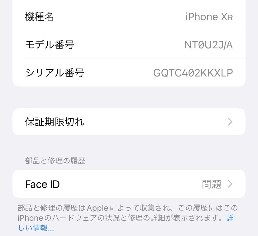 【訳あり、ジャンク扱い】Apple iPhone XR Blue 128GB SIMロック解除済み 説明書付属 / 訳有り ジャンク品 本体 ブルー 青 SIMフリー_画像8