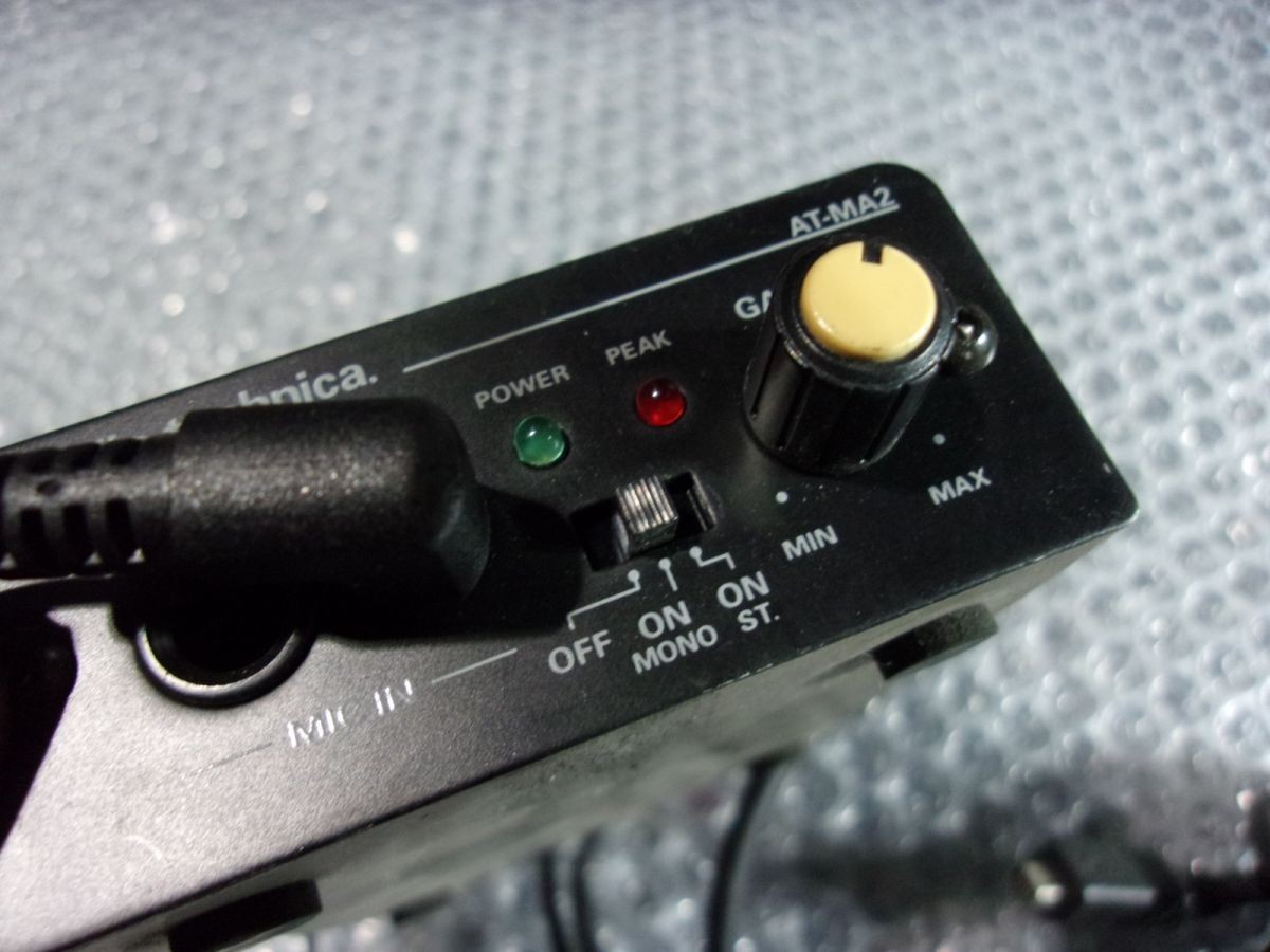 激安商品 オーディオテクニカ マイクアンプ AT-MA2 audio-technica