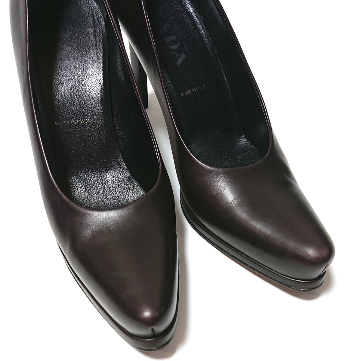 PRADA/プラダ/CALZATURE DONNA/レザー パンプス/シューズ PRADA/プラダ/CALZATURE DONNA/レザー パンプス/シューズ