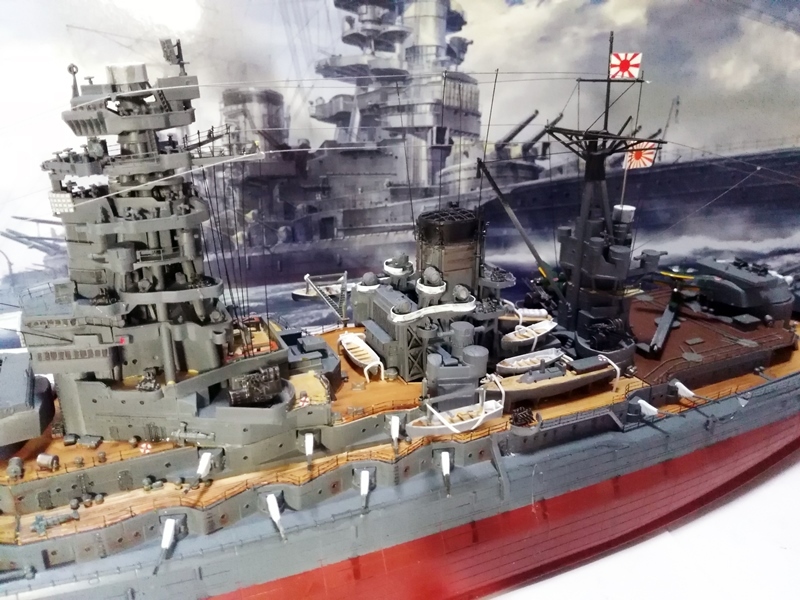1/350 戦艦 長門 (マリアナ沖海戦 昭和19年) 完成品 ハセガワ 1/350 戦艦 長門 (マリアナ沖海戦 昭和19年) 完成品 ハセガワ