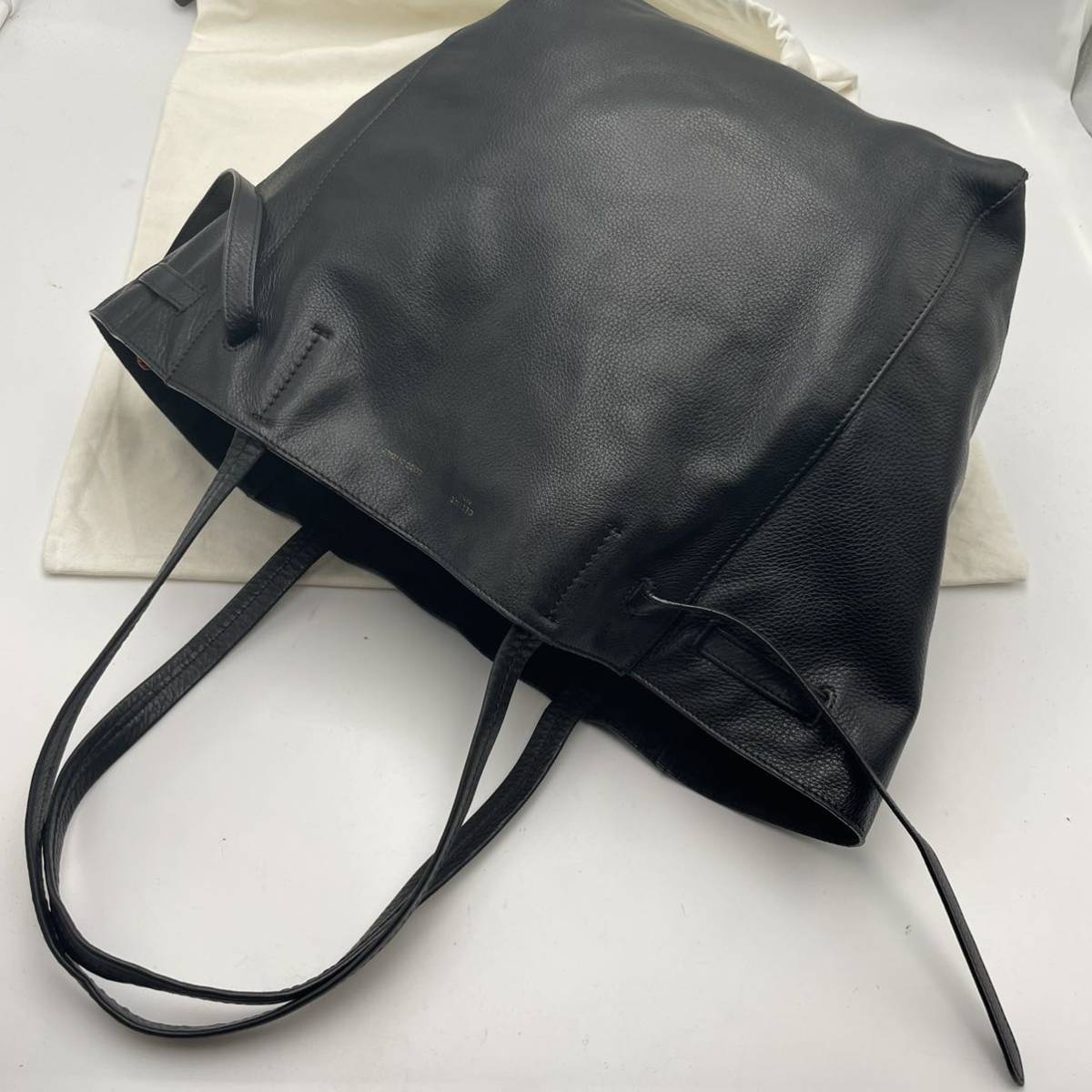 1円【希少美品】CELINE セリーヌ カバ ファントム トートバッグ A4収納