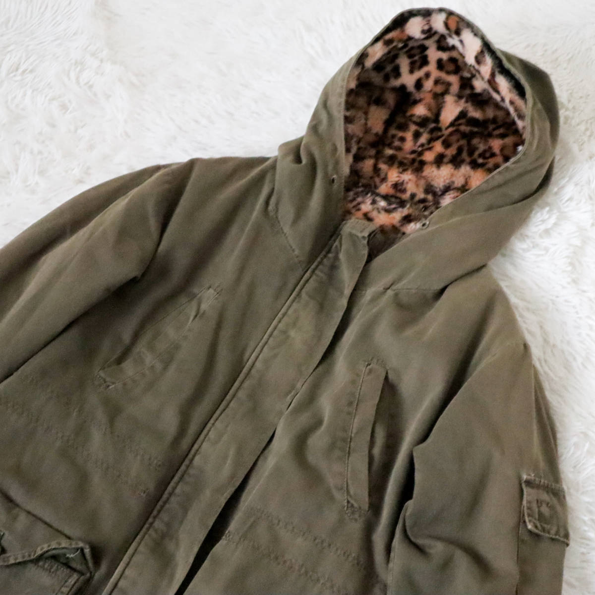 パネル ZARA モッズコート ヒョウ柄 - 通販 - www.happyhead.in