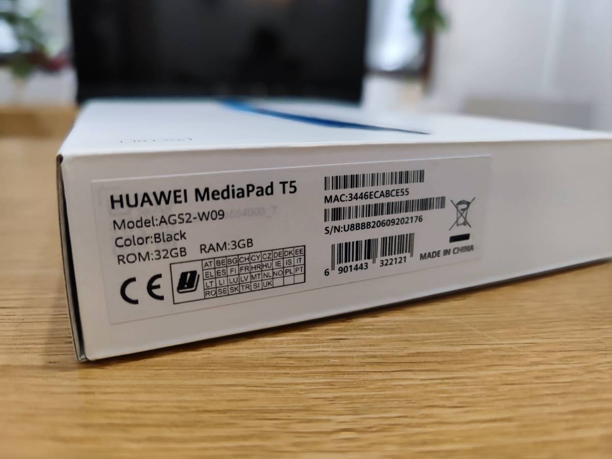 【中古】【送料無料】10.1インチ タブレット HUAWEI MediaPad T5 ROM:32GB RAM:3GB _画像7