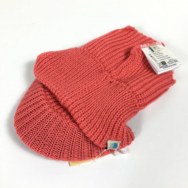 WOMENs One カリマー ウール キャップ Wool Cap バイザー ビーニー KARRIMOR 2211U-141 Cherry ピンク系_画像4