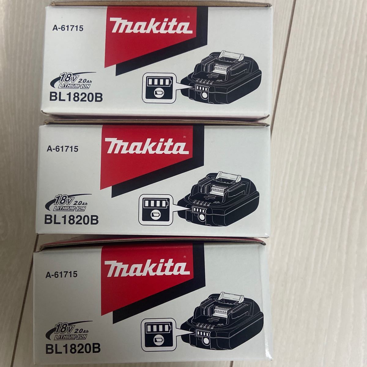 リチウムイオンバッテリ マキタ 18V 2.0Ah BL1820B 箱あり 2022春夏