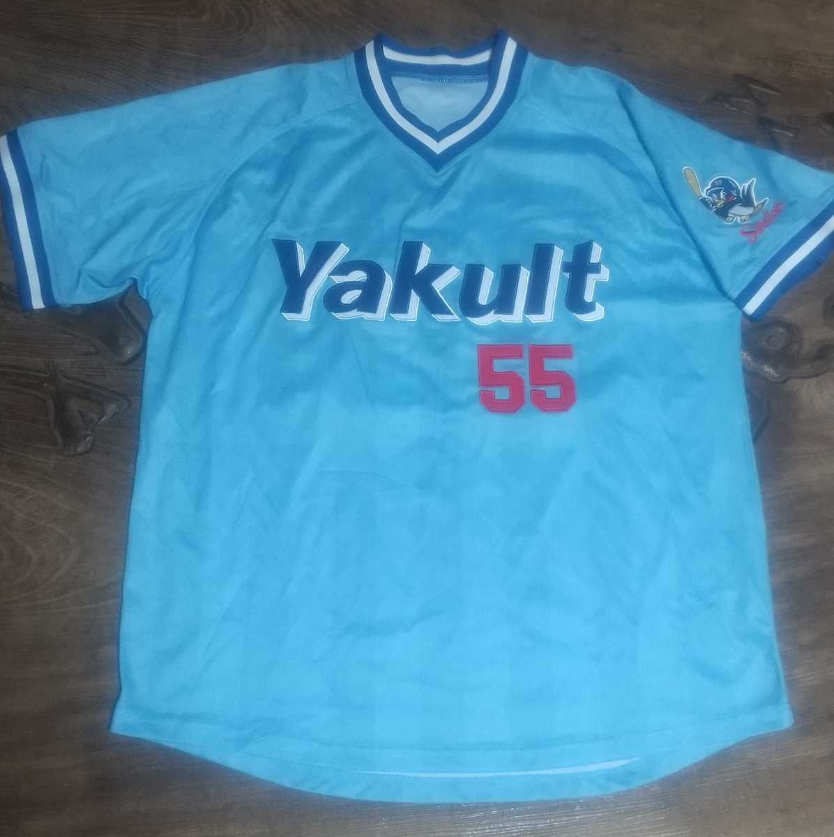 値下げ交渉 2019年 東京ヤクルトスワローズ 1990-1998年型 復刻 ビジター 村上 検) YAKULT SWALLOWS MVP 村神様 3冠王 56本 WBC 侍ジャパン_画像6