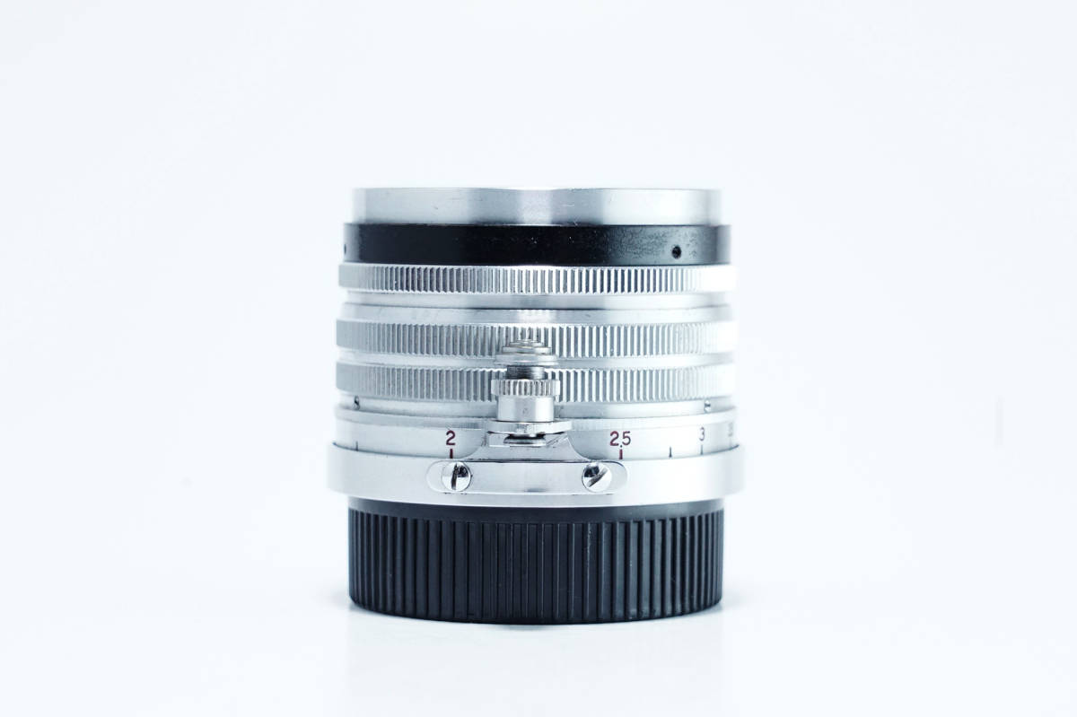 美品 NIKKOR-H 黒帯 5cm 50mm F2 Lマウント Nippon Kogaku_画像4