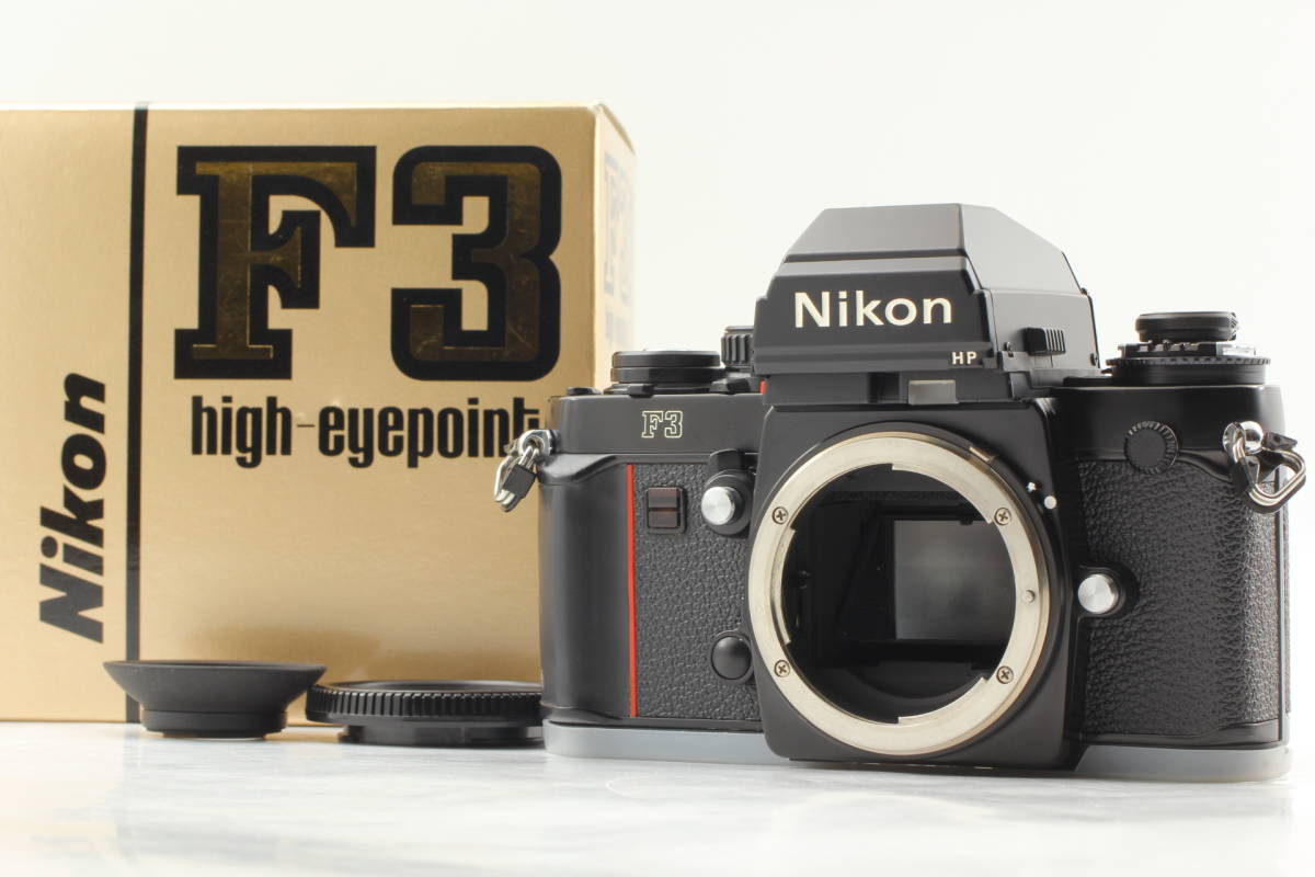 美品 ] Nikon F3 HP 35mm SLR フィルムカメラボディ-