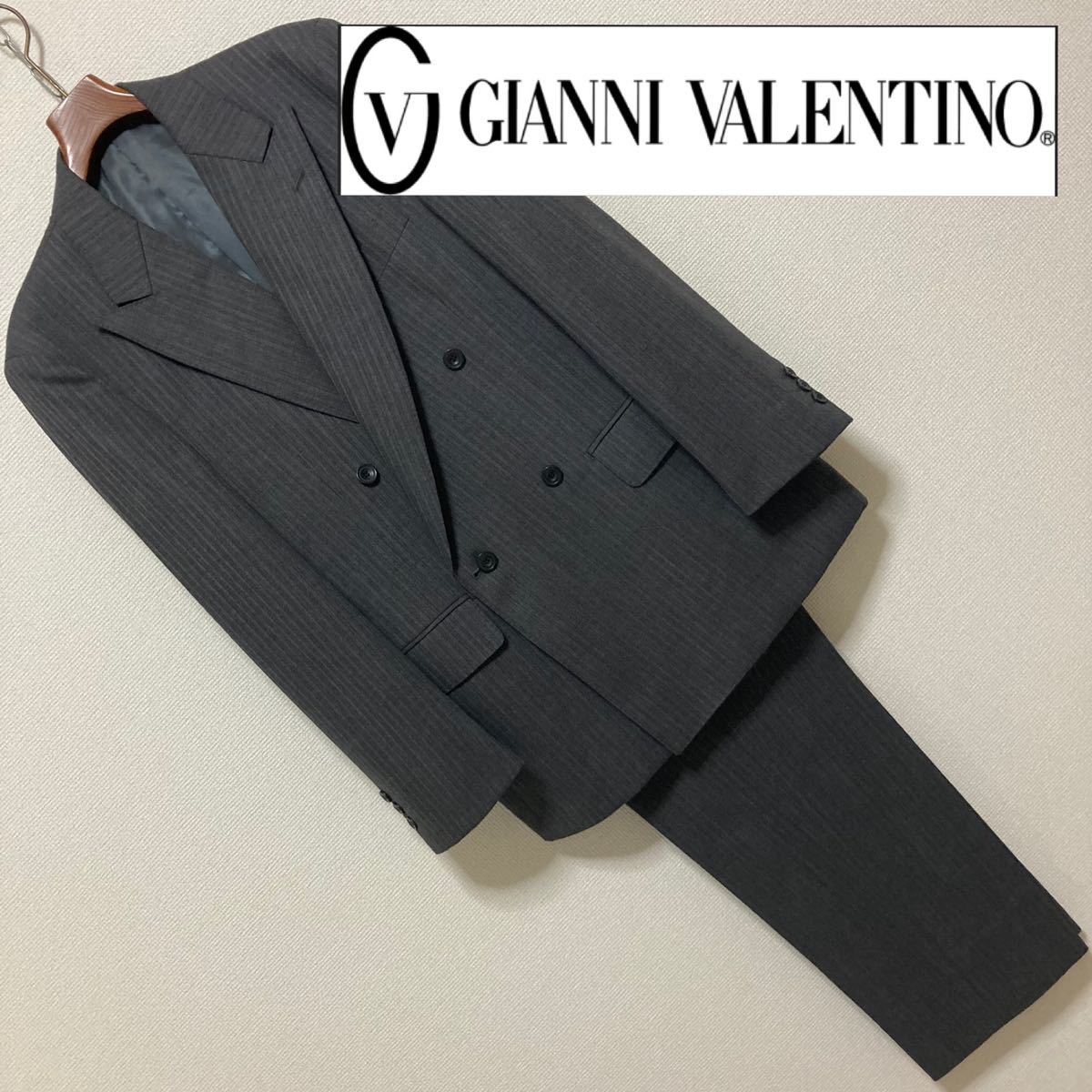 人気デザイナー ヴァレンティノ スーツ セットアップ ブラック M 
