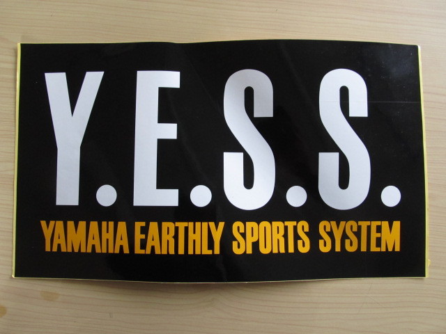  Yamaha Y.E.S.S большой стикер 