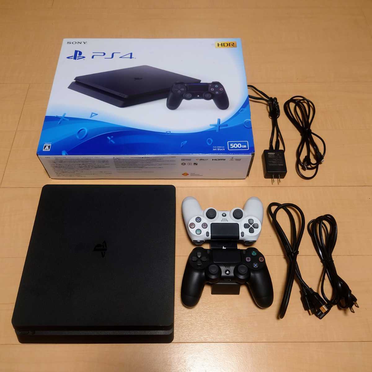 美品セット】PlayStation4 ジェットブラック CUH-2100A 500GB