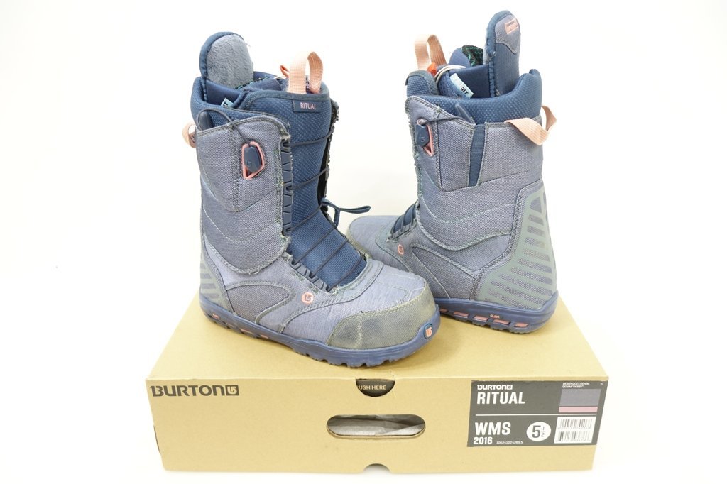 おすすめ 中古 15/16 BURTON RITUAL レディース22.5cm スノーボードブーツ バートン リチュアル 22.5cm おすすめ 中古 15/16 BURTON RITUAL レディース22.5cm スノーボードブーツ バートン リチュアル 22.5cm
