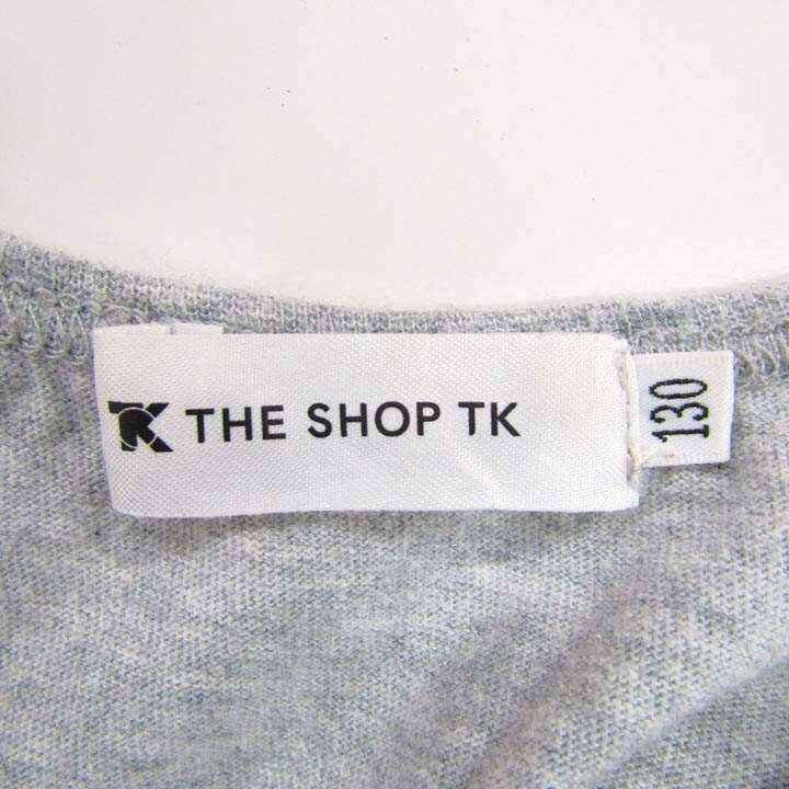 ザショップティーケー タンクトップ コットン100％ トップス 男の子用 130サイズ グレー キッズ 子供服 THE SHOP TK_画像3