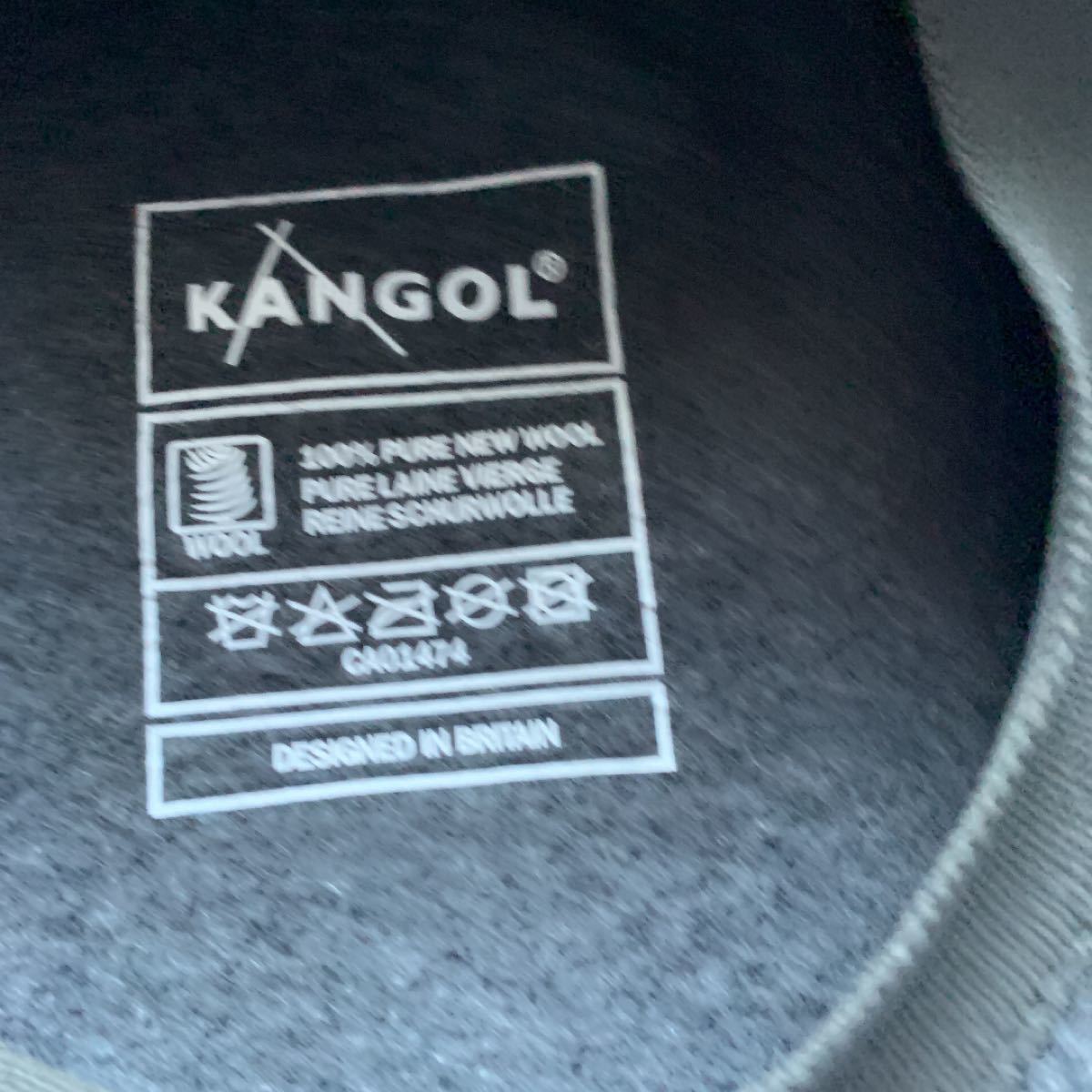 カンゴール　ハンチング　Mサイズ　100%ピュアウール KANGOL ベレー帽