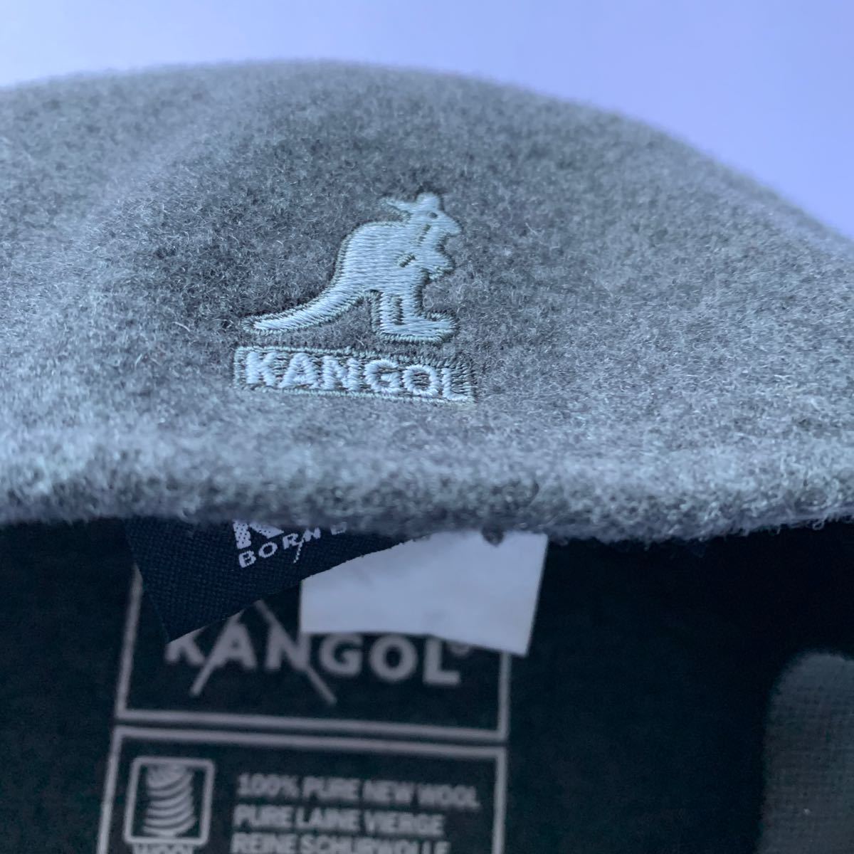 カンゴール　ハンチング　Mサイズ　100%ピュアウール KANGOL ベレー帽