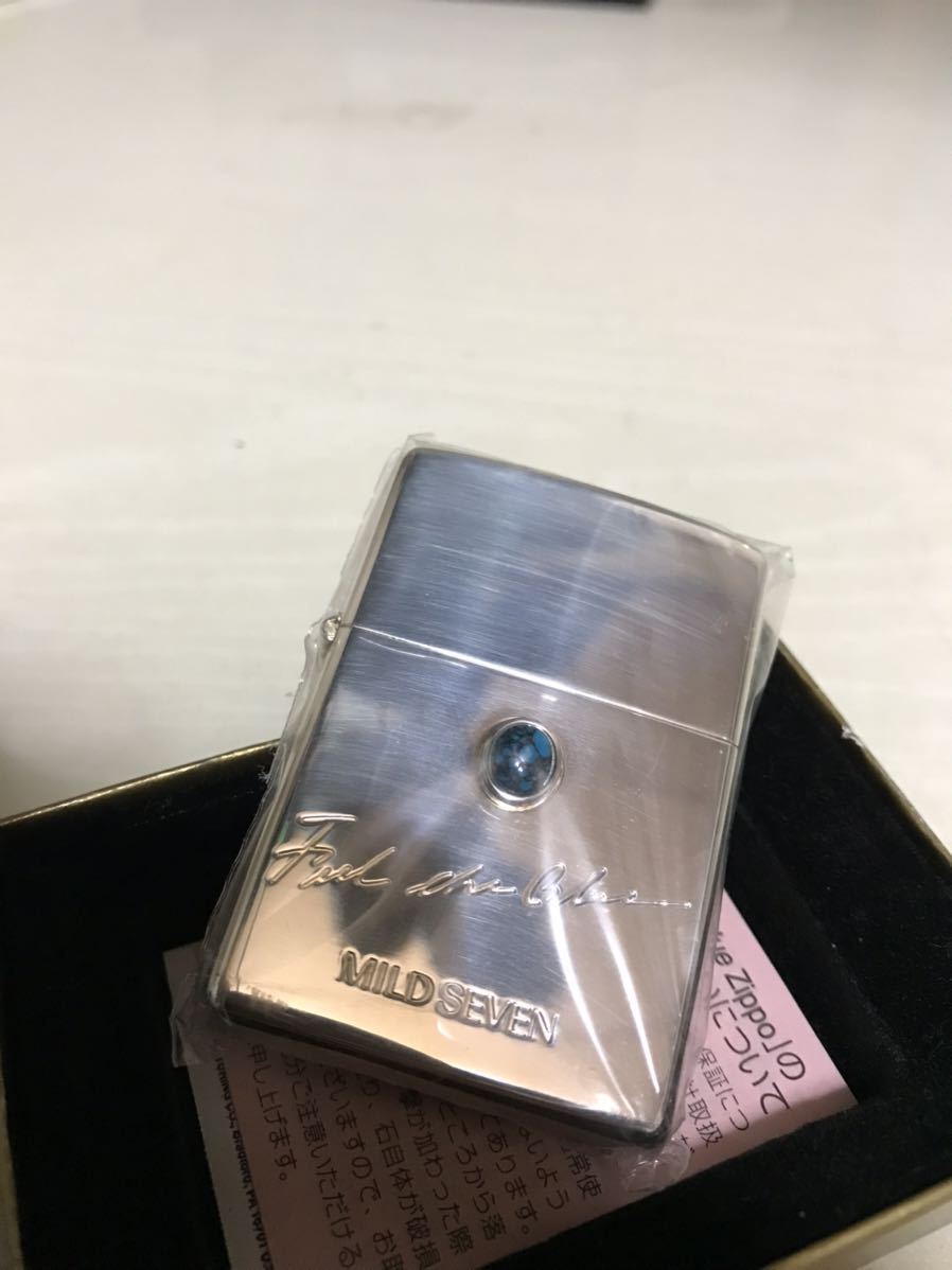 ZIPPO ジッポ マイルドセブン mild seven メビウス ターコイズ 未使用