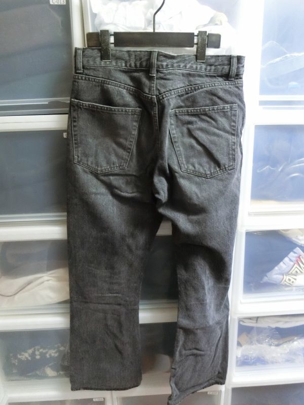 BALENCIAGA デニム ジーンズ パンツ 28 ブラック #UP57-2018-00348 BALENCIAGA デニム ジーンズ パンツ 28 ブラック #UP57-2018-00348