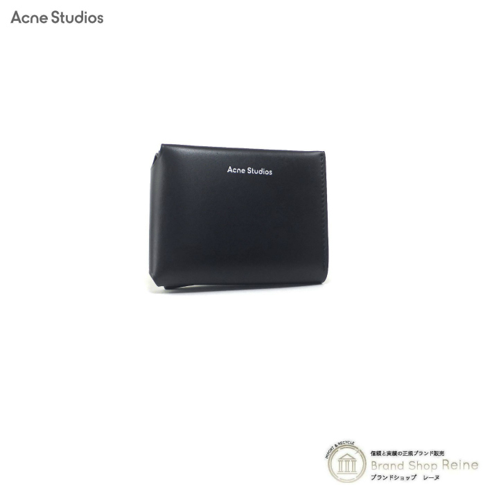 直営店に限定 アクネ ストゥディオズ (ACNE STUDIOS) フォールド カードホルダー ウォレット 三つ折り 財布 FN-UX-SLGS000105 Black(新品) 女性用 直営店に限定 アクネ ストゥディオズ (ACNE STUDIOS) フォールド カードホルダー ウォレット 三つ折り 財布 FN-UX-SLGS000105 Black(新品) 女性用