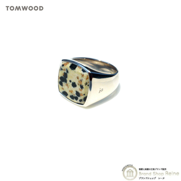トムウッド （TOM WOOD） クッションリング レオパード リング シルバー 925 指輪 #48 8号 R74HQLEO01S925（新品）