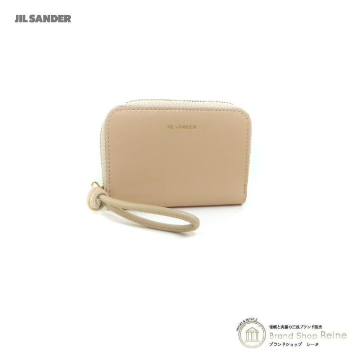 ジルサンダー （JIL SANDER） ジップアラウンドウォレット スモール コインパース 小銭入れ J07UI0007 ヌード（新品）_画像1