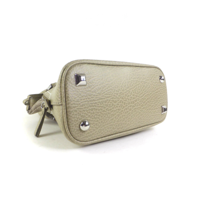 メゾン マルジェラ (Maison Margiela) 5AC マイクロ 2way ハンド ショルダー バッグ カーフ×キャンバス S56WG0081 ブリーチ(新品)_画像4