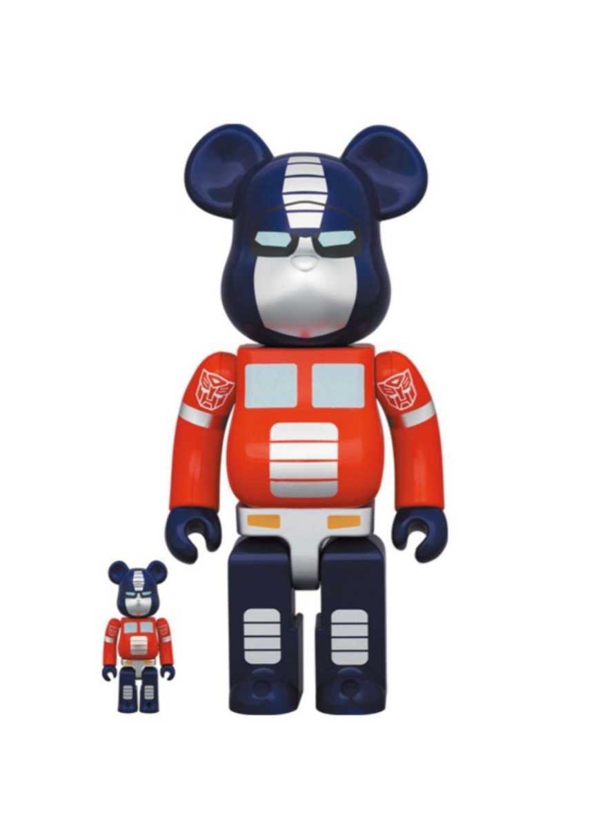 柔らかい PRIME OPTIMUS BE@RBRICK ベアブリック 100％ 新品未開封 400