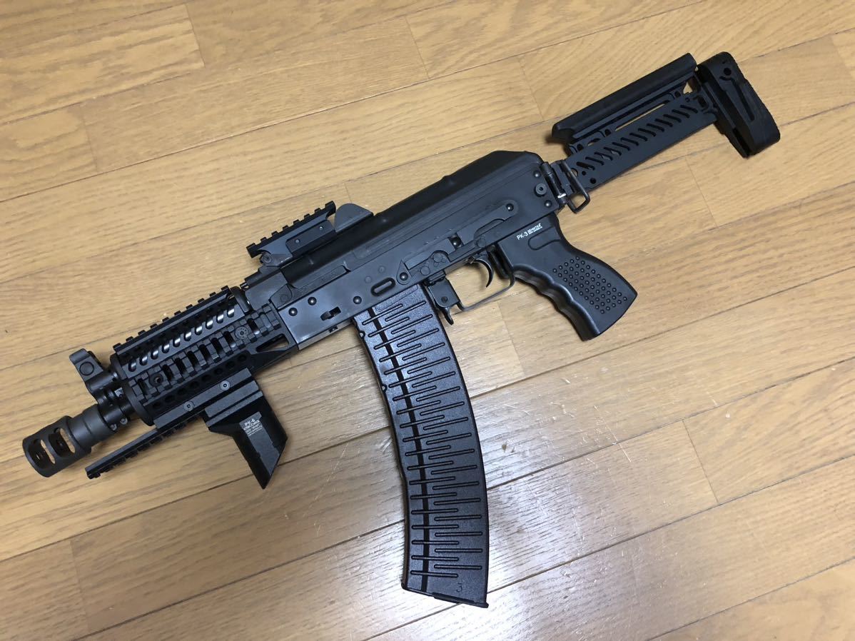 LCT AKS74UN NV フルメタル タクティカル カスタム ZENIT AKS 74 AK 47 105 ストック ロシア DTK-2 PT-1 TWI マガジン B-11 B-19 電動ガン_画像1