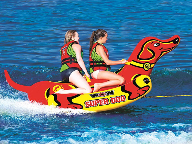 [ immediate payment ]WOW towing tube 2 number of seats Banana Boat marine sport water toy control number [US1270]