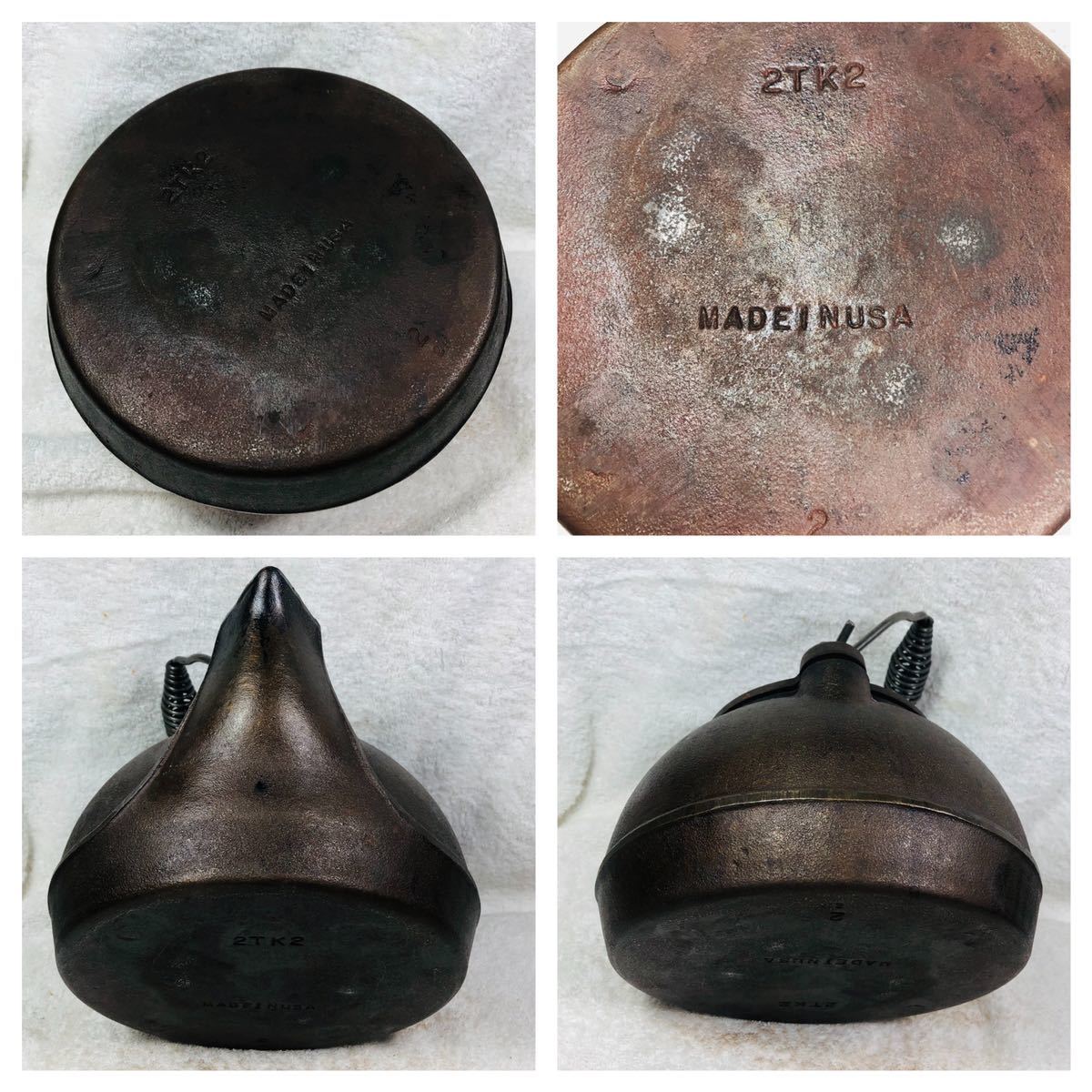 美品 ロッジの2.4L ビンテージ鋳鉄製ケトル(中古)のヤフオク落札情報