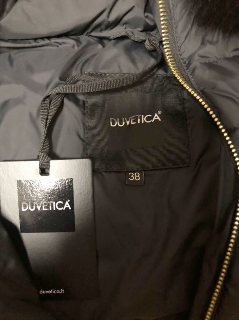 新品 DUVETICA デュベティカ ダウンジャケット KERRIN レディース 女性 マット ショート丈 フォックスファー 2WAY NERO ブラック_画像6