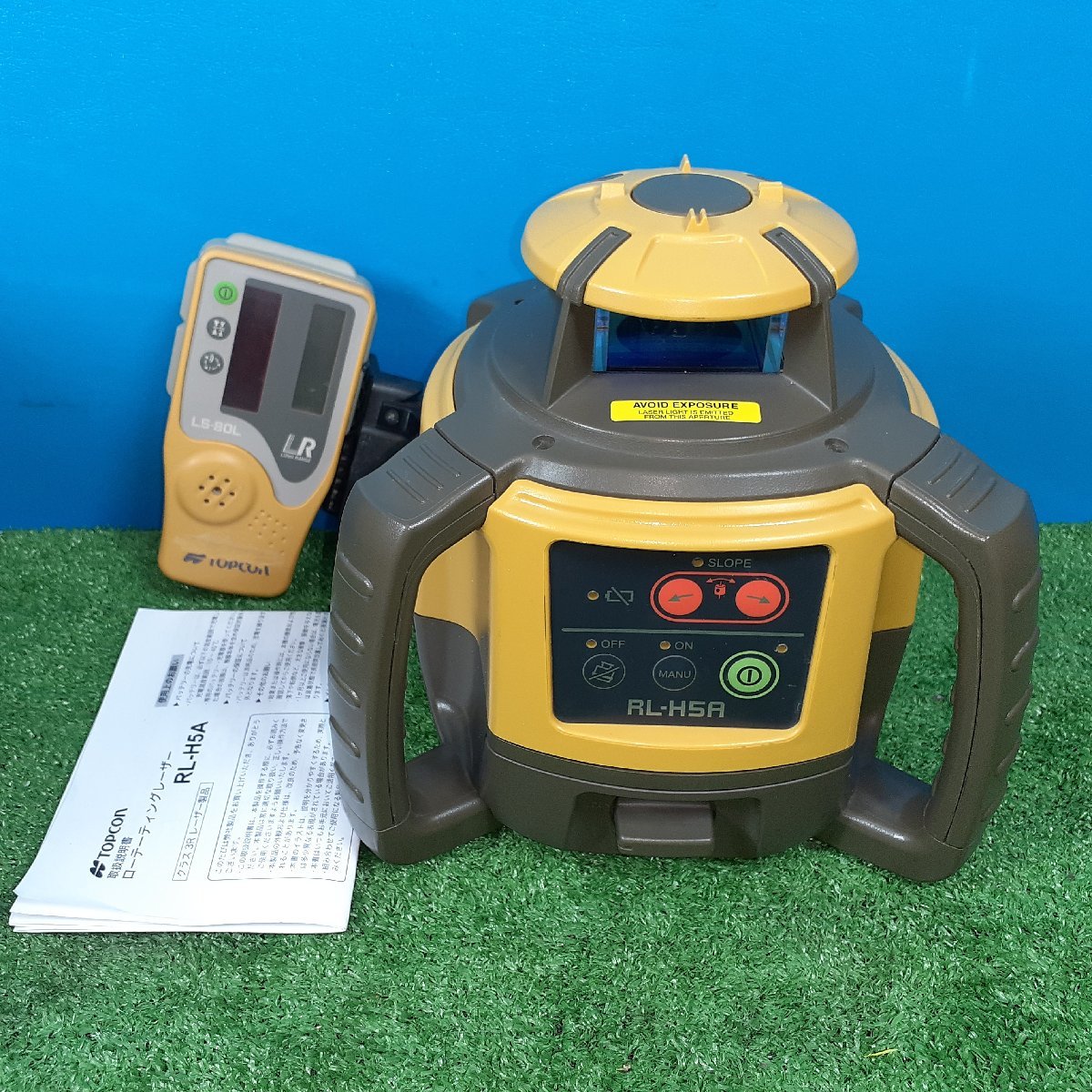 美品】トプコン/TOPCON ローティングレーザー 回転レーザー RL-H5A