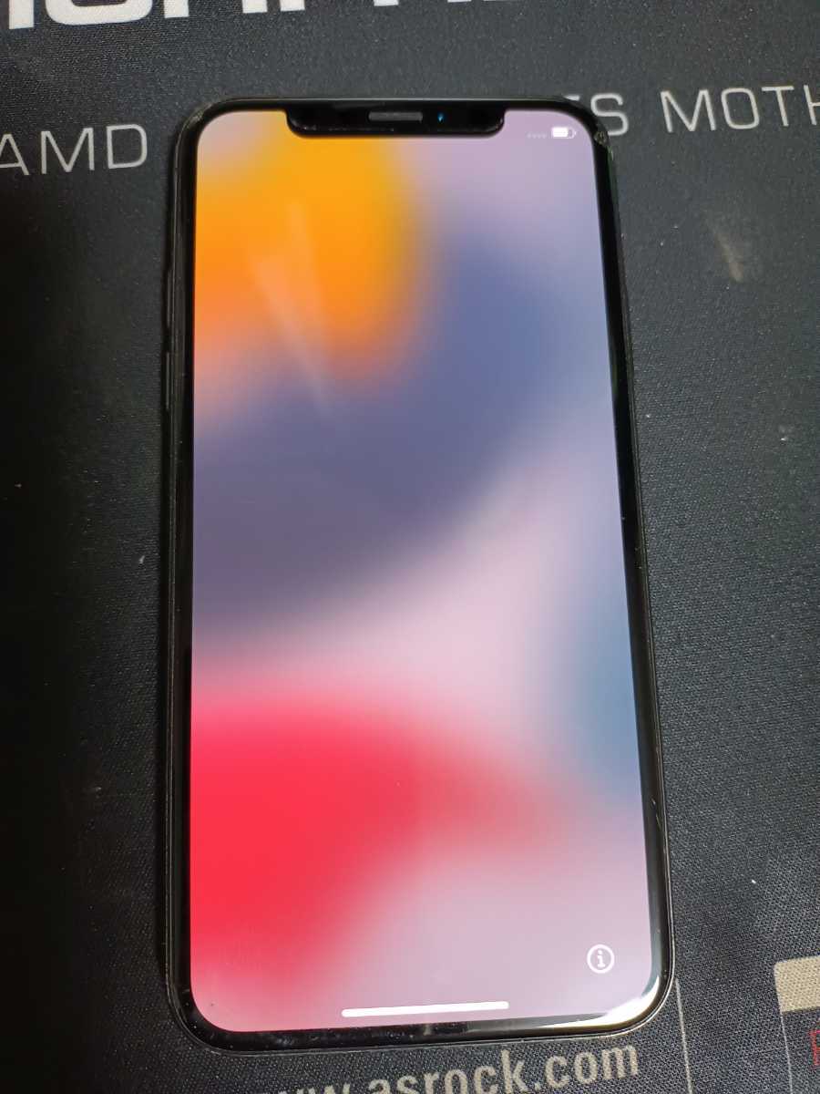 中古／ジャンク iPhone X 64GB ブラック　SIMフリー _画像1