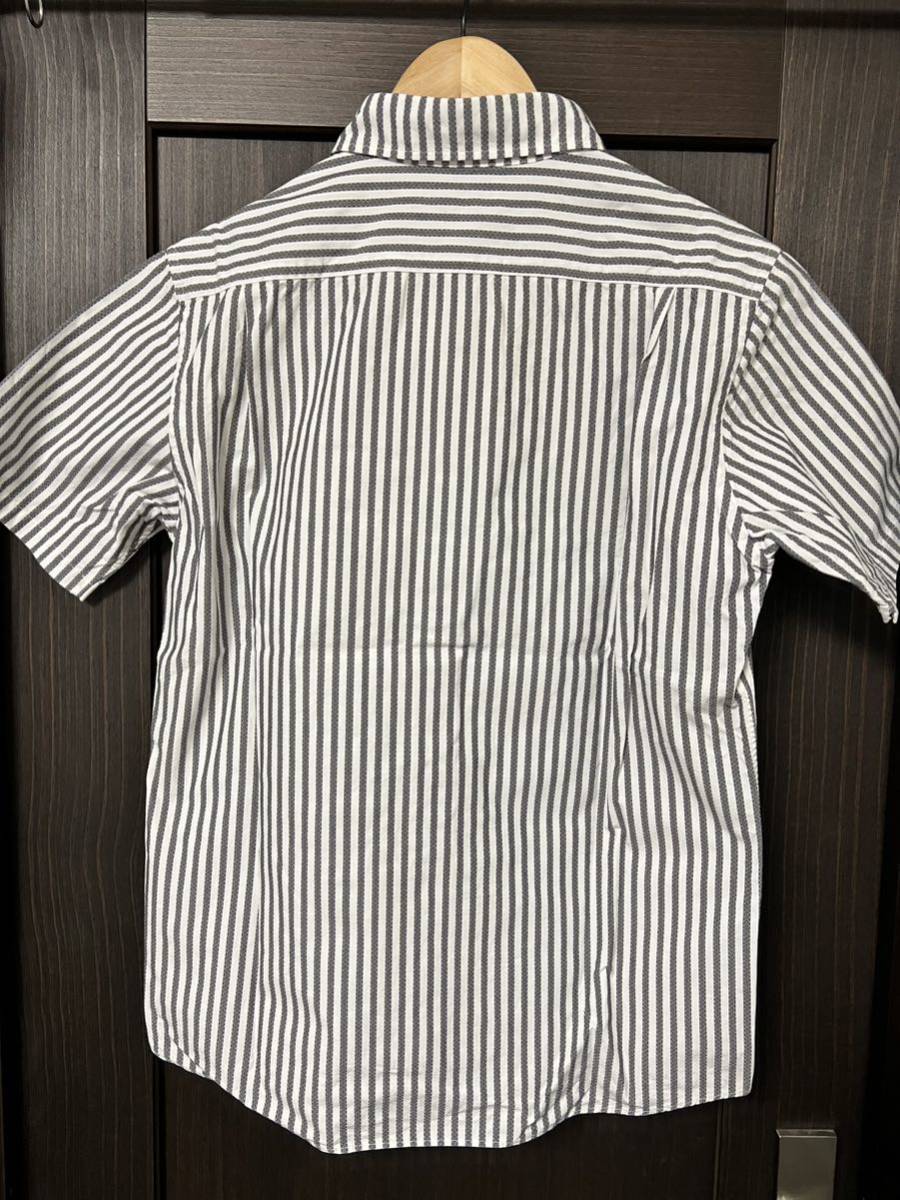 original fake KAWS stripe shirt オリジナルフェイク　カウズ　ストライプ　半袖シャツ 希少_画像5