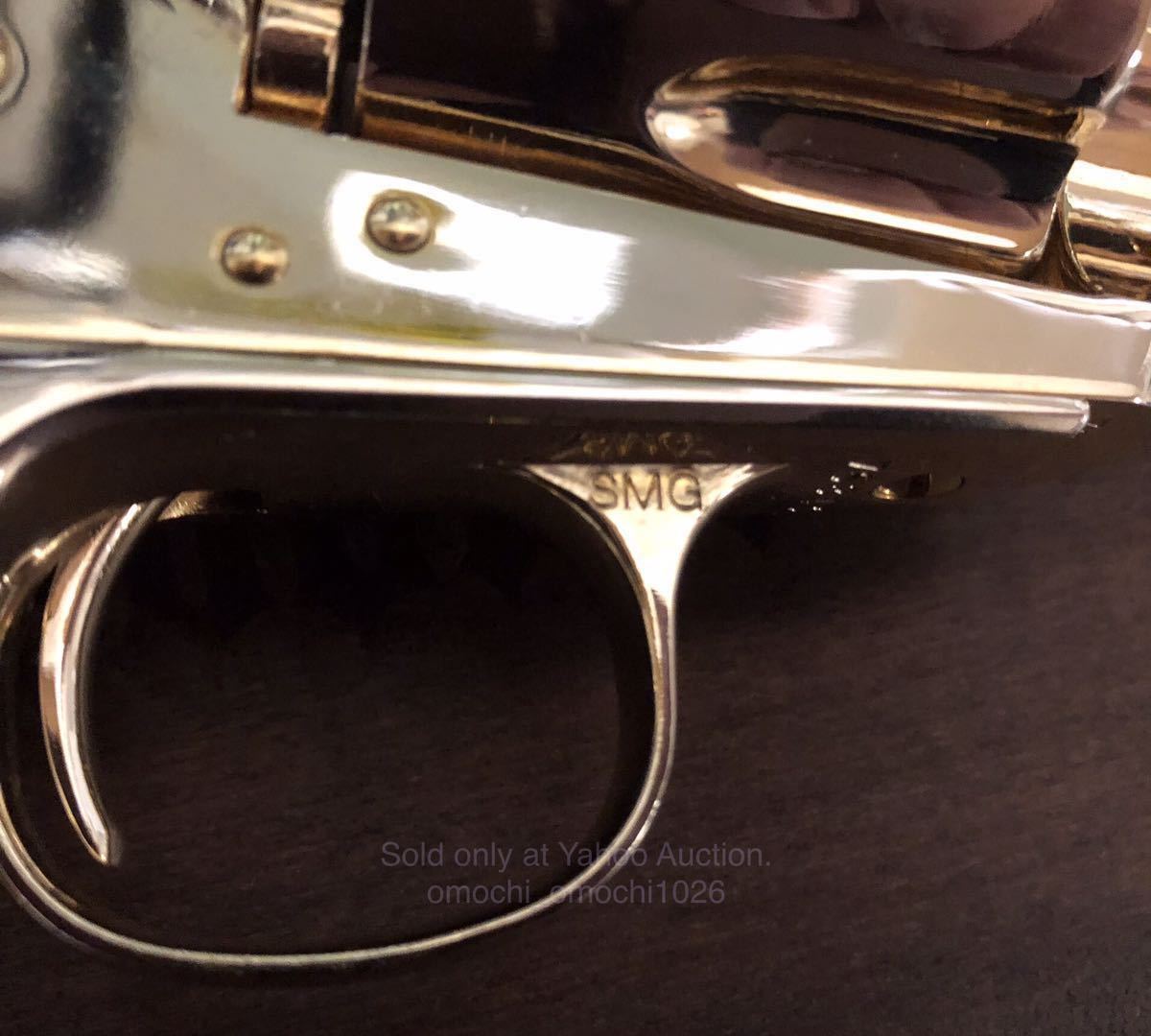 【未発火】コクサイ SAA ブラックパウダー OLD TYPE 限定木製ボックス グリップ2種付☆銃口は完全に閉塞。SMG刻印有りの合法金属モデルガン 2