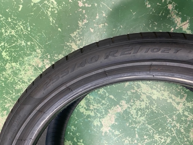 【バリ山・2021年製】ピレリ　P-ZERO(PNCS)　255/40R21【１本】EQC　GLCクーペ　X3　X4　SQ5　XC60_画像4