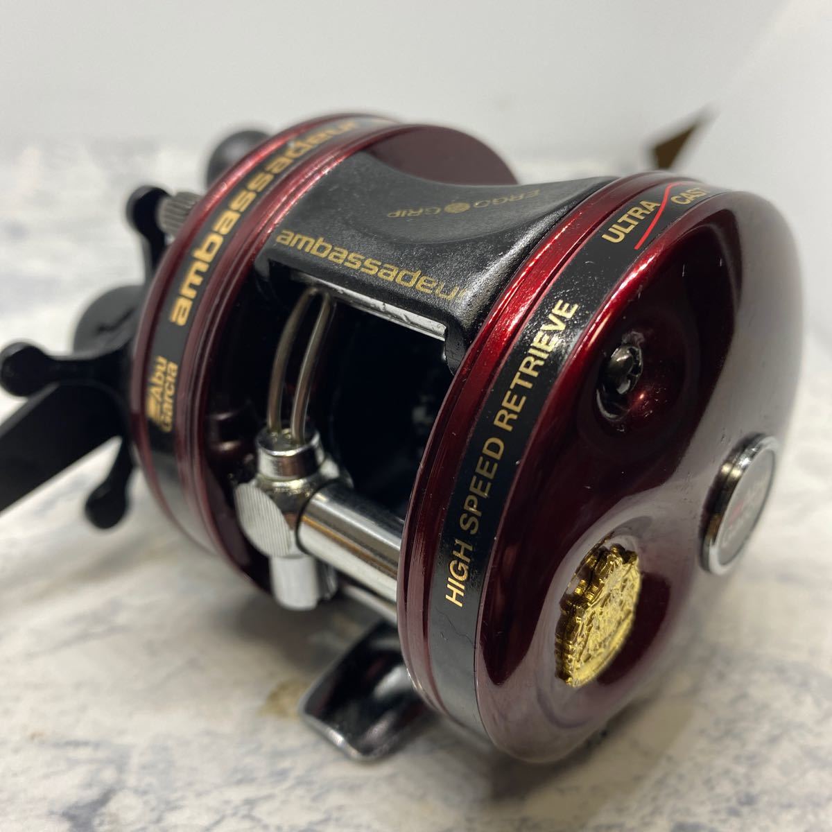 アブabu4600C3バーガンディ(メンテナンス済み) アブガルシア アブabu4600C3バーガンディ(メンテナンス済み) アブガルシア