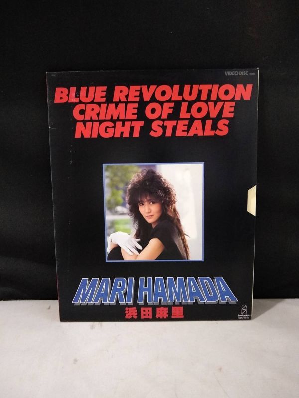 R5729 VHD・ビデオディスク 浜田麻里 Blue Revolution Crime of Love Night Steals
